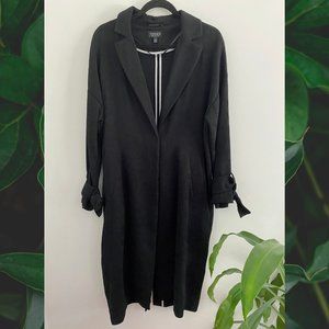 TOPSHOP Pleated Duster Coat
